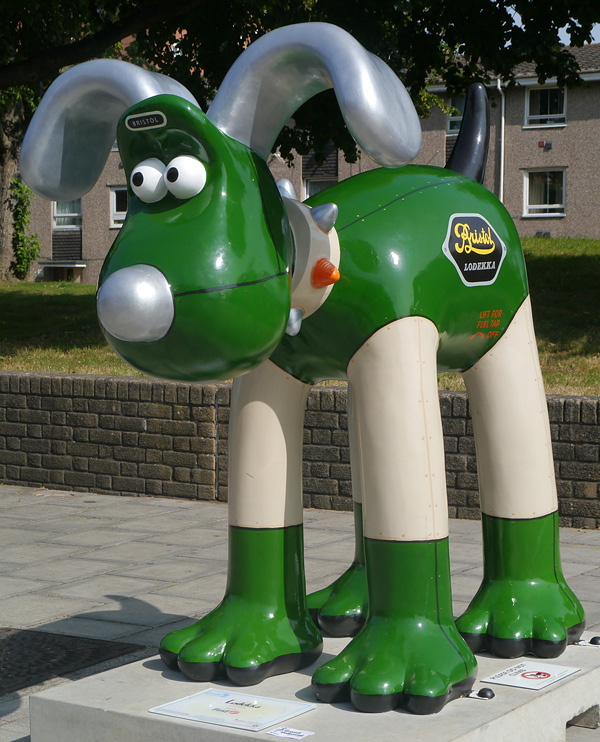 The Bristol Lodekka Gromit created by Aardman Animations